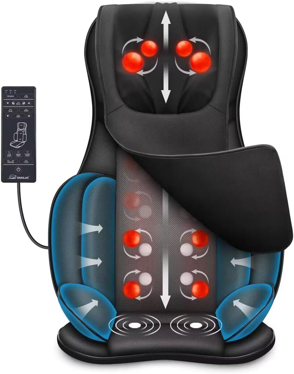 Snailax Neck and Back Massager with Heat