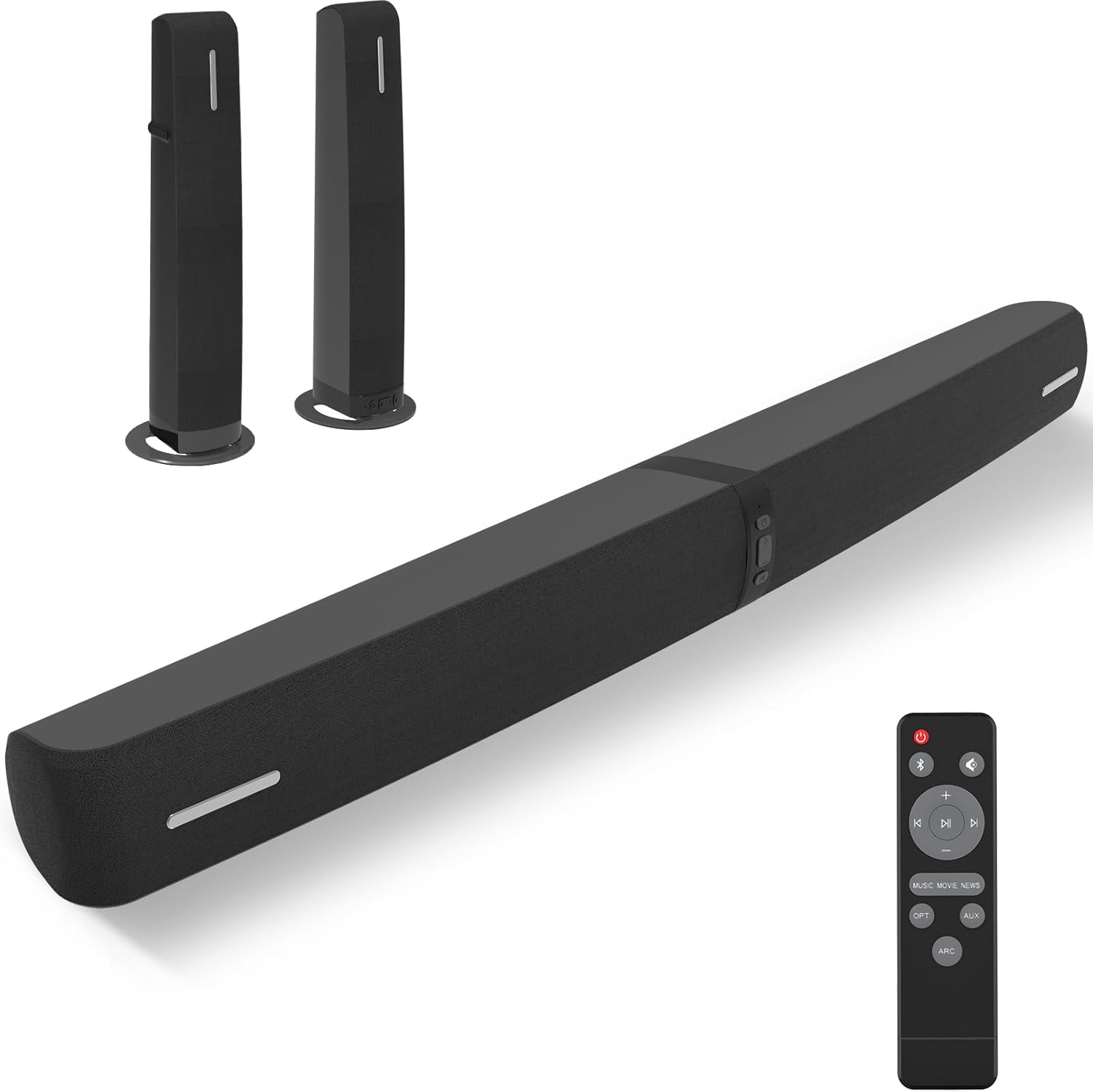 Sound Bar, 90W Sound Bar for Smart TV