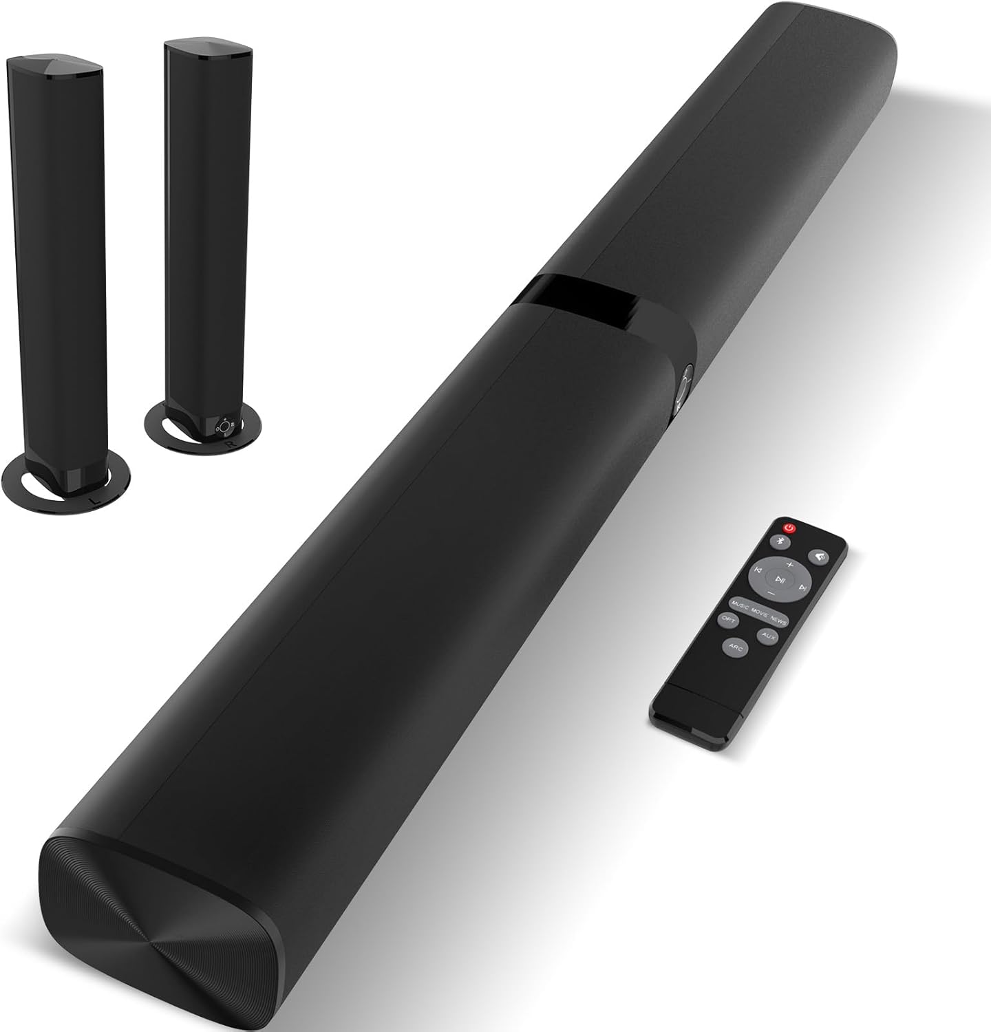 Sound Bar, 60W Sound Bar for Smart TV