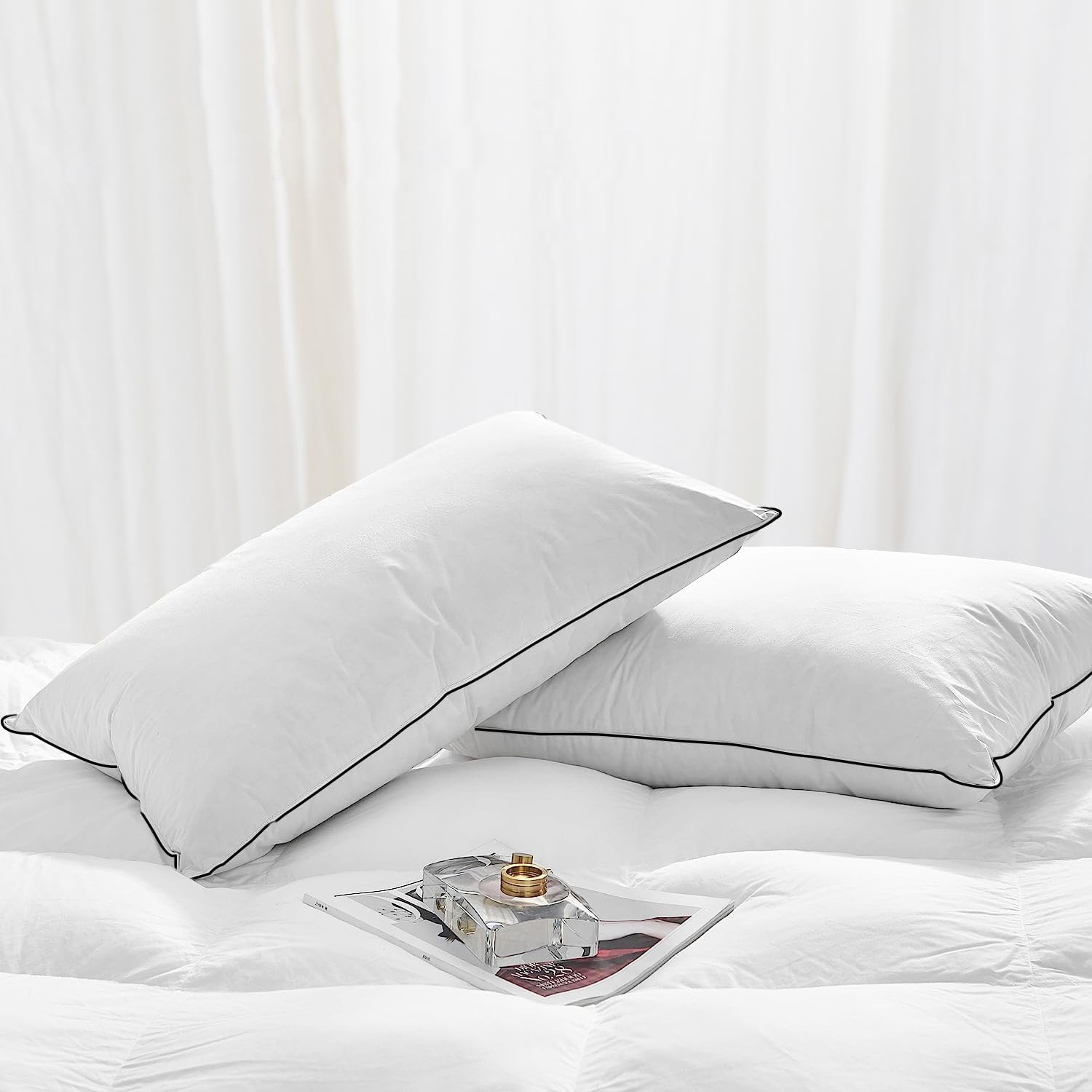 Luxury Goose Down Pillow Standard Size A Sleep Experience Like No Other