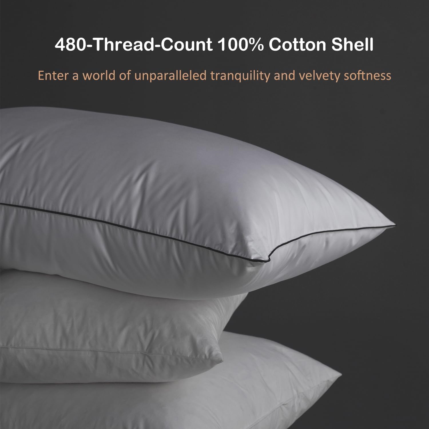 Luxury Goose Down Pillow Standard Size A Sleep Experience Like No Other