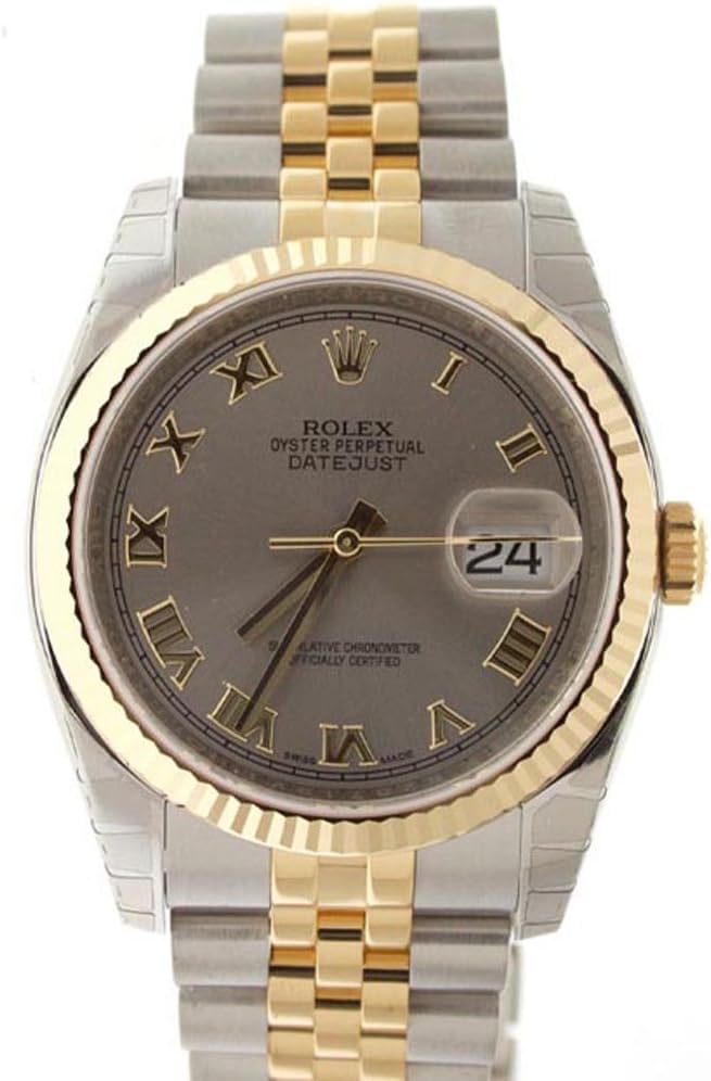 Rolex Datejust 36mm Steel Dial Fluted Watch 116233 Review