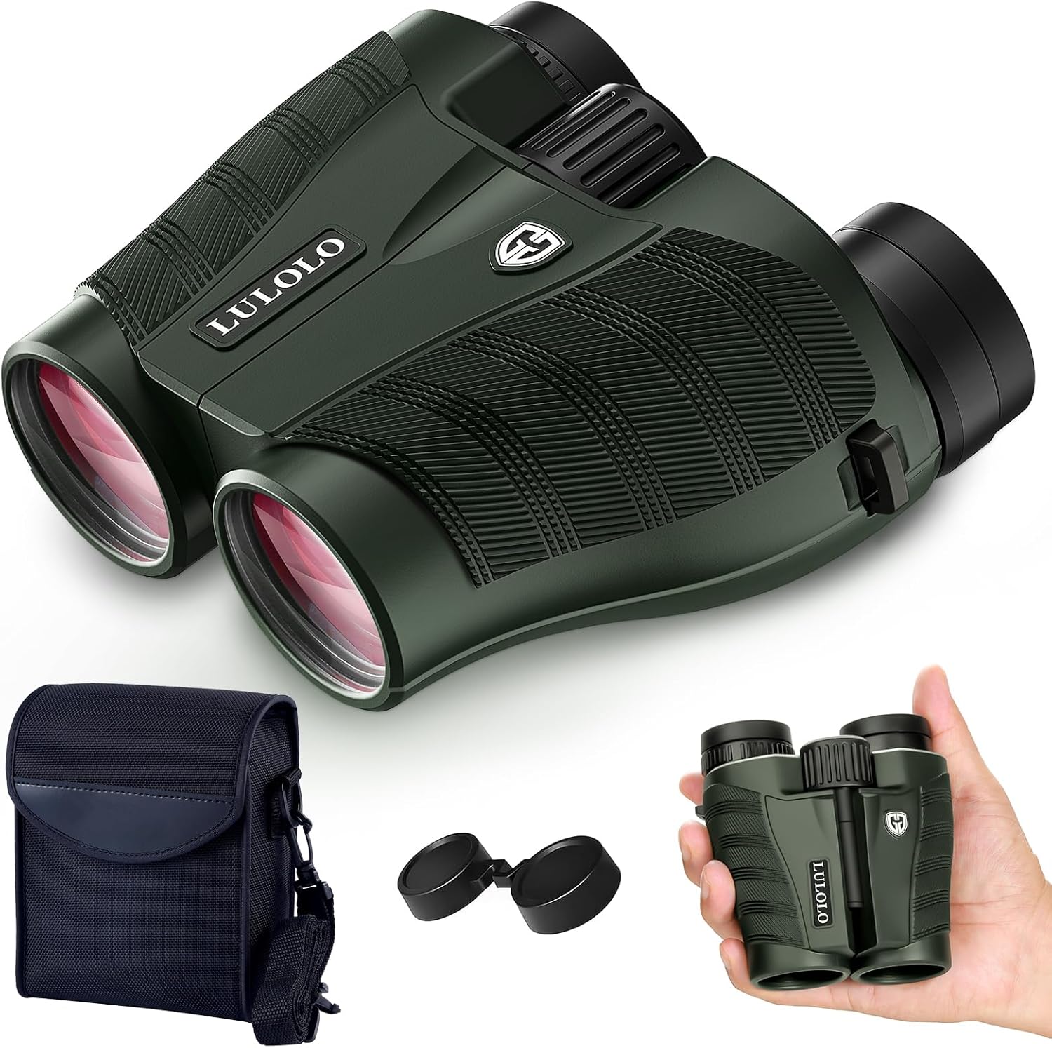 12x30 Compact HD Binoculars